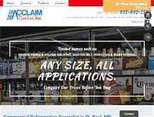 Tablet Screenshot of acclaimservices.net